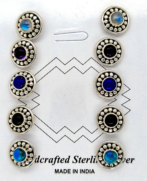 Gemstone Studs