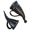 Clay Drinking Horn