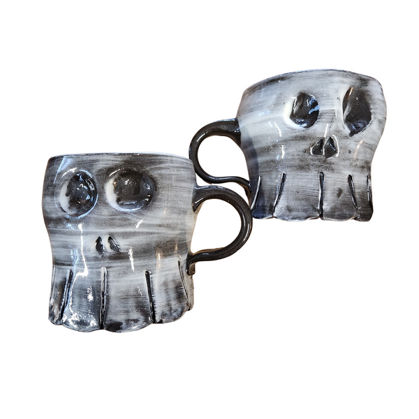 Skull Mug with Handle