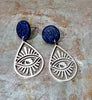 Evil Eye Dangles