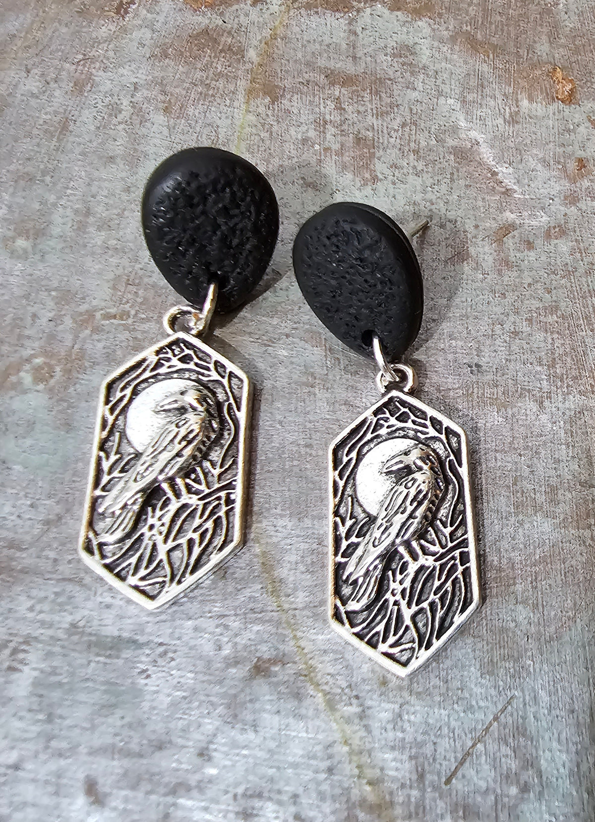 Raven Moons Dangles