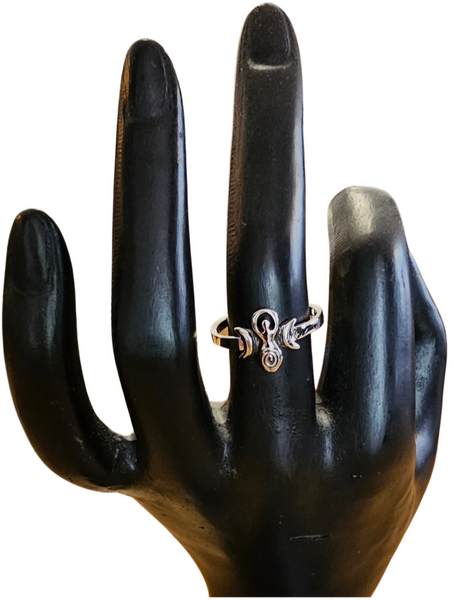 Goddess Spiral Ring