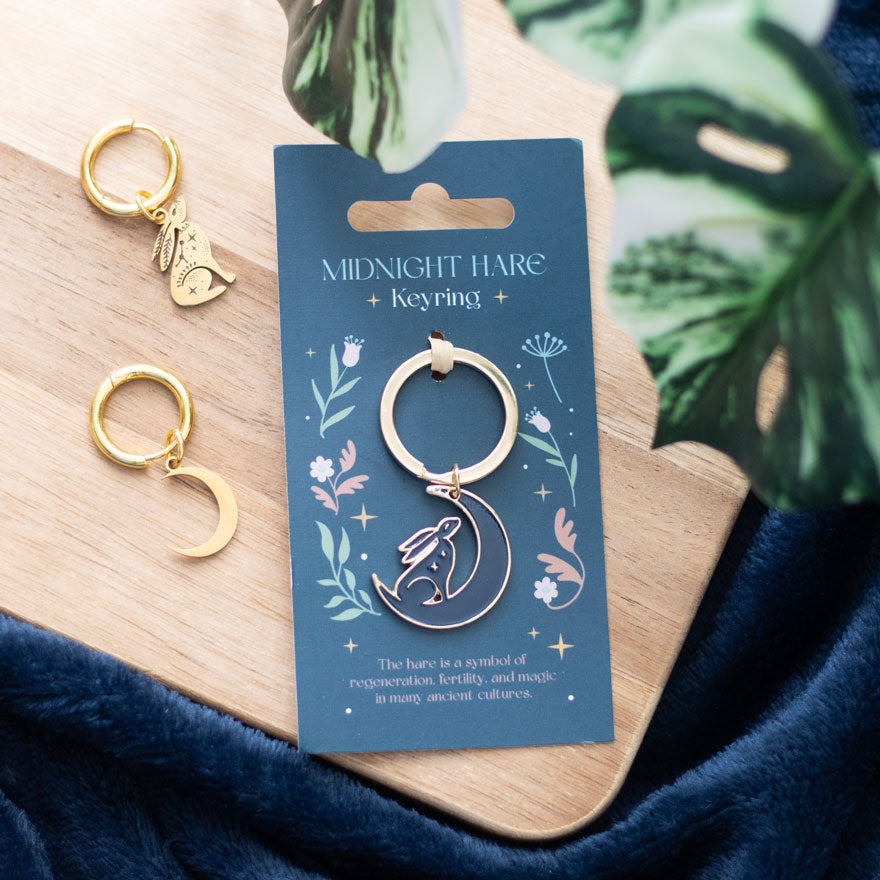 Mystical Hare Keychain