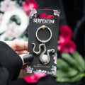 Snake Keychain w/i Rose Quartz