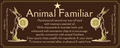 Animal Familiar Spell Candle