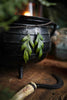 Mugwort Leather Earings