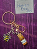 HONEY BEE KEYCHAIN - 1
