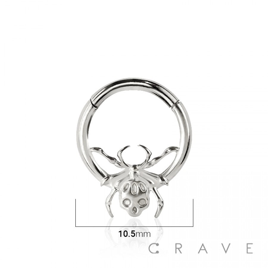 Spider & Skull Septum