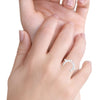 Crescent Moon Phase Ring