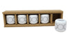 Triple Moon Mini Candle Holder