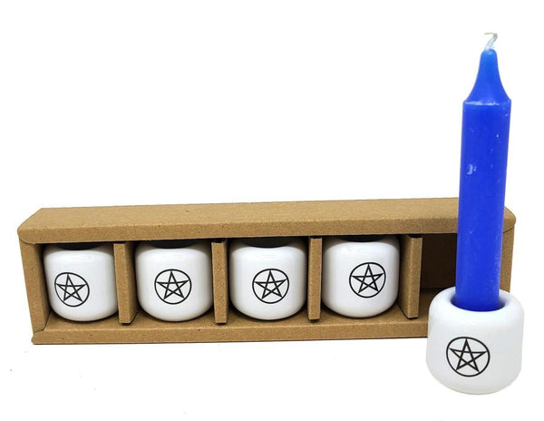 Pentacle Mini Candle Holder