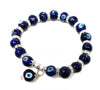 Evil Eye Bead Bracelet