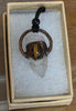 Clear Quartz w/i Tiger Eye