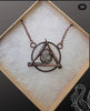 Hawthorn & Tourmalited Quartz Necklace