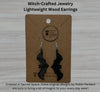 Wooden Earrings
