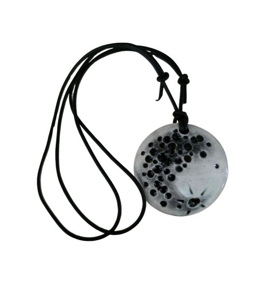 Witchy Pottery Pendants