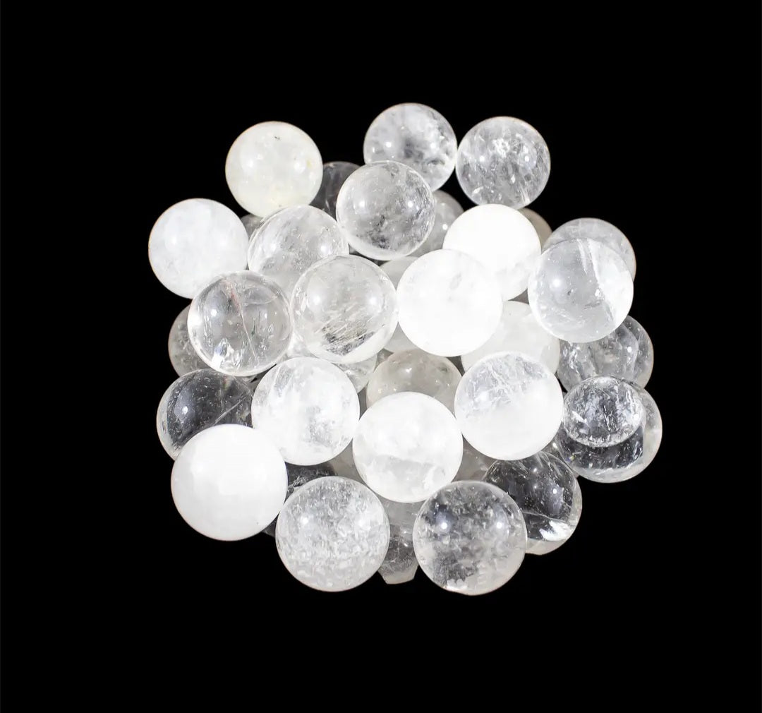 Clear Quartz Spheres