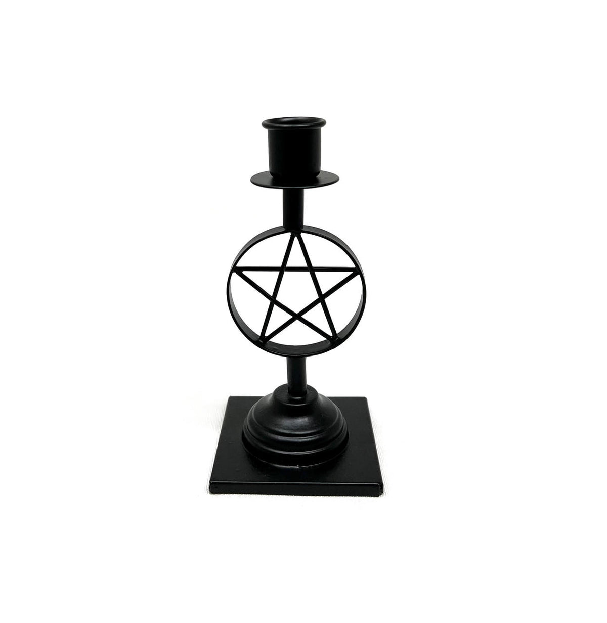 Pentacle Taper Candle Holder
