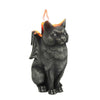 Gargoyle Cat Candle Holder
