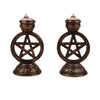 Pentagram Candle Holders