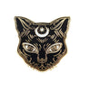Luna The Black Cat Enamel Pin
