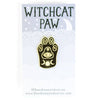 Witch Cat Paw Enamel Pin
