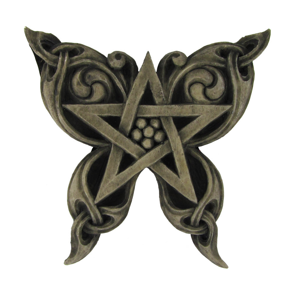 Butterfly Pentacle Plaque