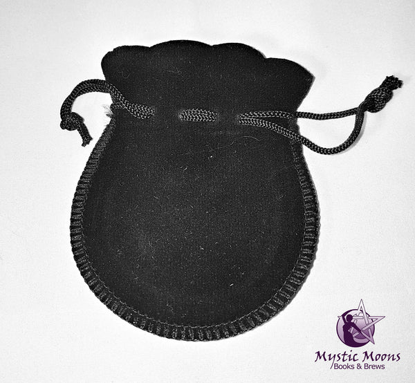 Round Velvet Pouch