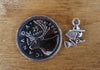 Witch Antique Silver Tone Charm