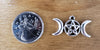 Triple Moon Pentacle Charm