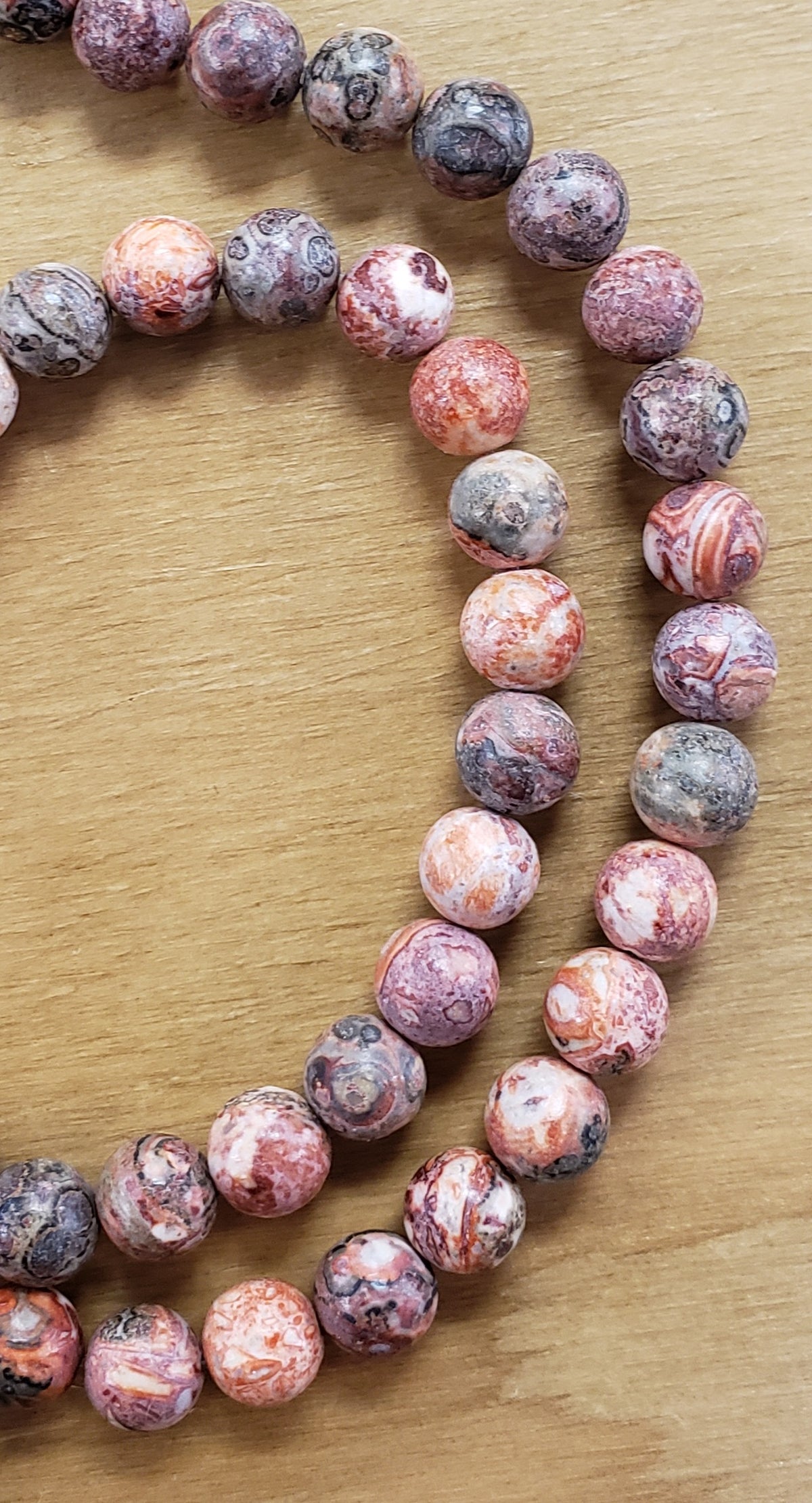 Leopard Skin Gemstone Beads