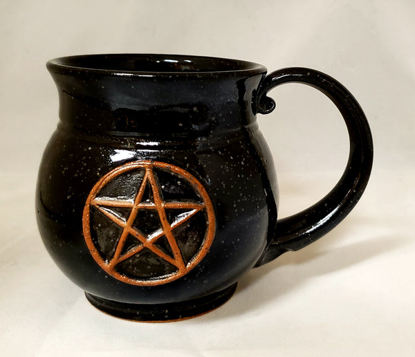 Pentagram Cauldron Mug