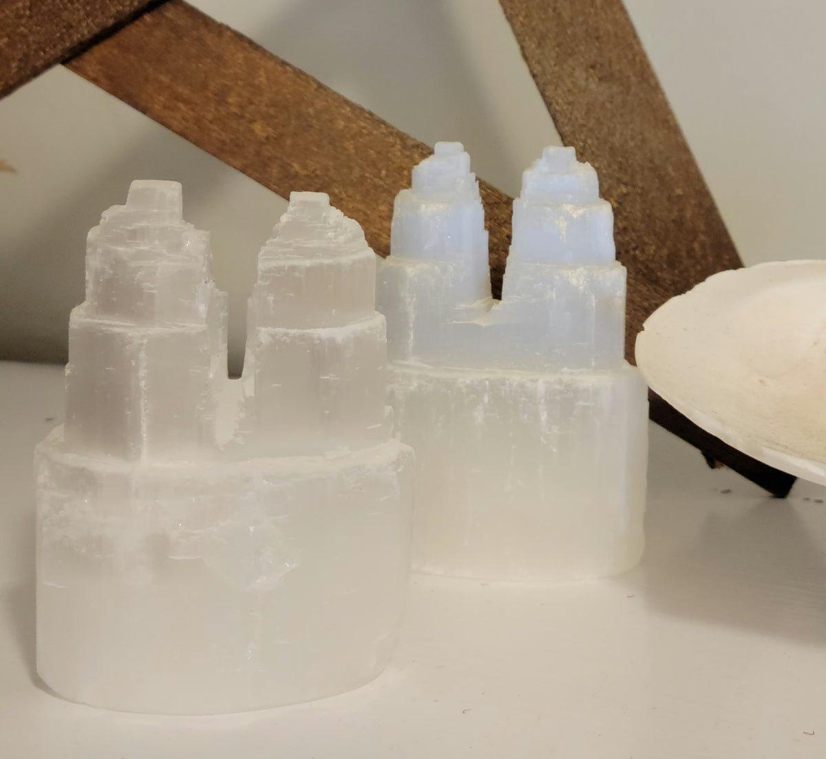 Selenite Double Tower