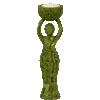 Fertility Goddess T-light Candle Holder