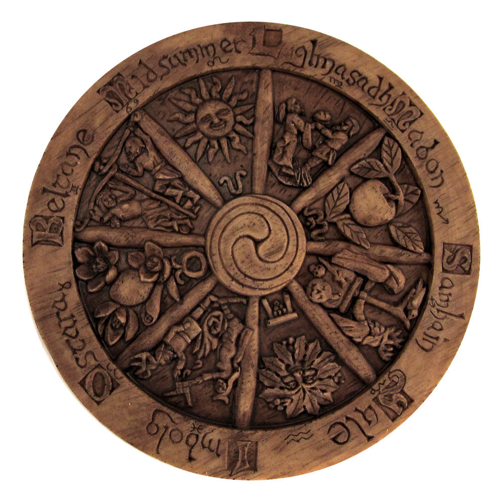 Wheel of the Year Plaque