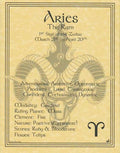 Aries Zodiac