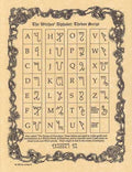 Witches' Alphabet