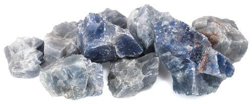 Blue Calcite Rough L
