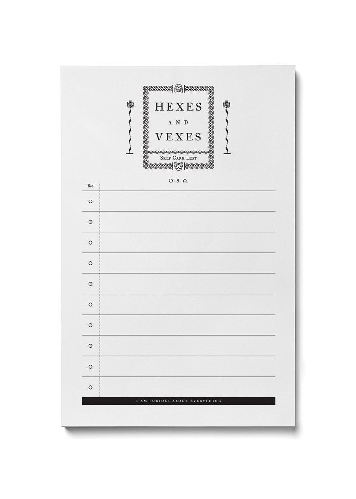 Hexes and Vexes Notepad