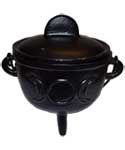 Triple Moon Cauldron 5"
