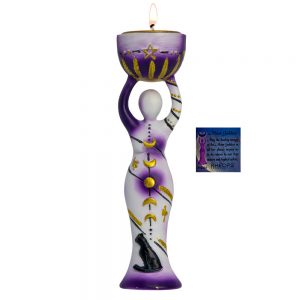 Moon Goddess Tea-Light Holder