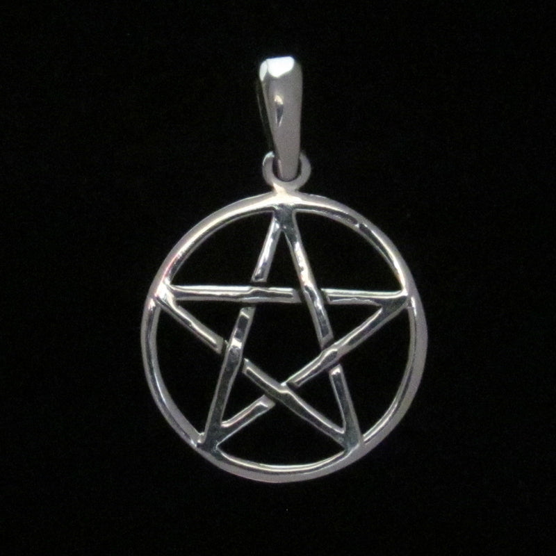 Pentacle Pendant Silver (med)