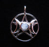 Triple Moonstone Pentacle