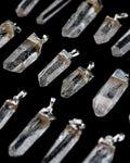 Electroplated Quartz Pendants