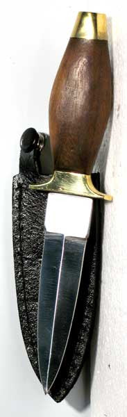 7" Plain Wood Handle Athame