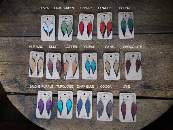 Feather Earrings