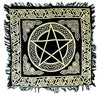 Gold Pentacle Altar Cloth