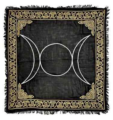 Triple Moon Altar Cloth