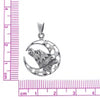 Howling Wolf w/Moon Pendant