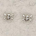 Skull & Crossbones Stud